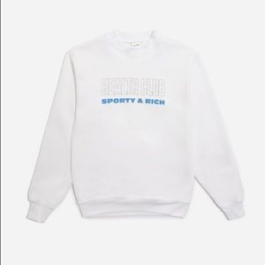 Sporty & Rich Health Club Sweatshirt